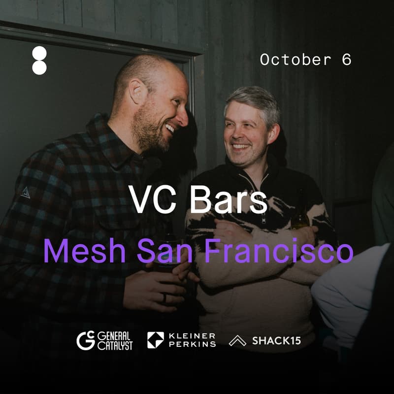 Cover Image for Mesh SF - VC Bars, by General Catalyst, Kleiner Perkins & Shack15