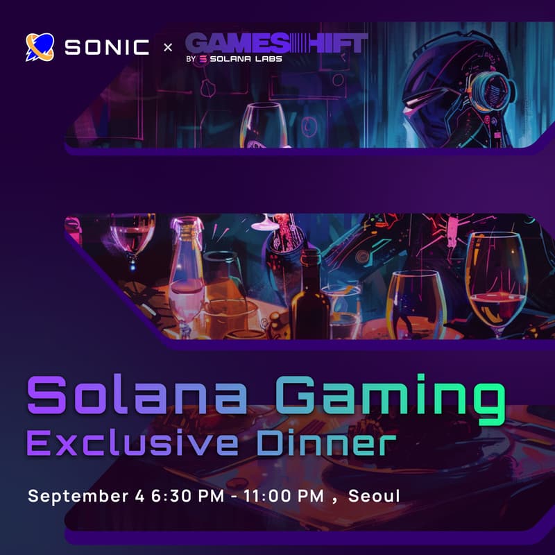 Cover Image for Solana Gaming Exclusive Dinner