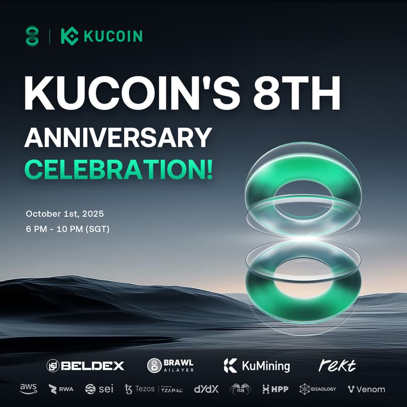Cover Image for KuCoin’s 8th Anniversary Celebration