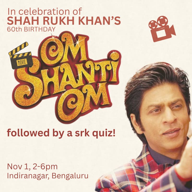 Cover Image for SRK'S 60TH B'DAY CELEBRATION!!