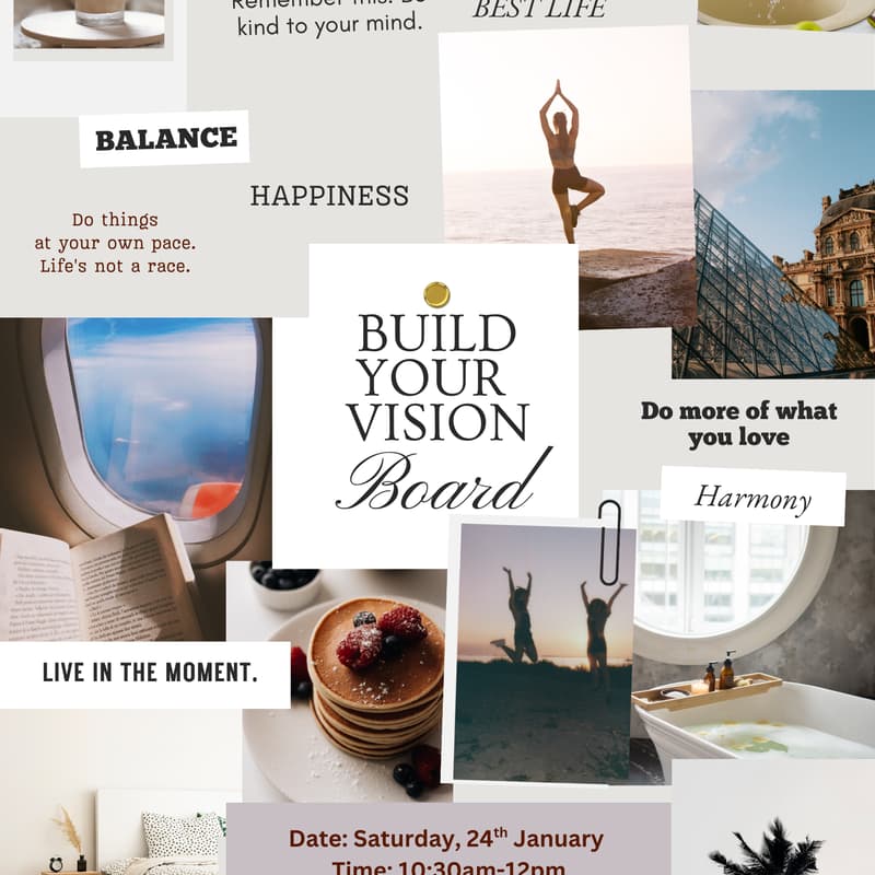 Cover Image for Build your Vision Board!
