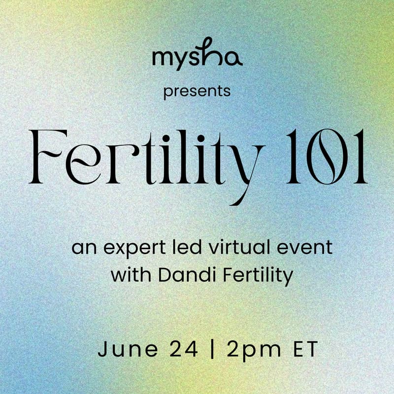 Cover Image for VIRTUAL: Expert Office Hours w/ Dandi: Fertility 101