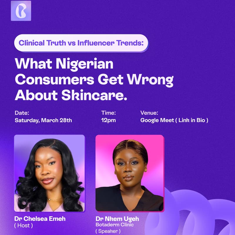Cover Image for Clinical Truth vs Influencer Trends: What Nigerian Consumers Get Wrong About Skincare