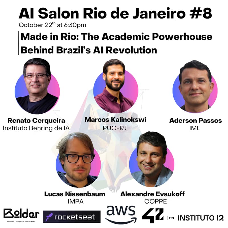 Cover Image for AI Salon Rio de Janeiro #8