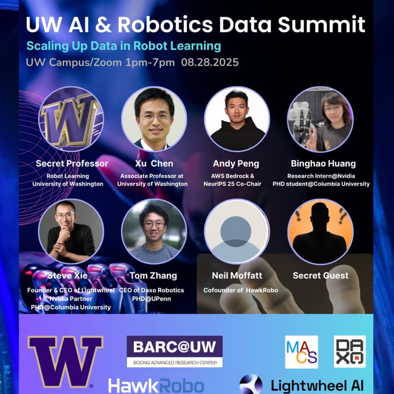Cover Image for UW AI & Robotics Data Summit
