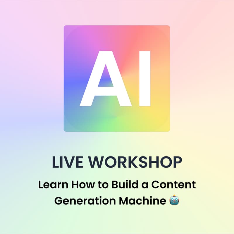 Cover Image for Build an AI Content Machine | Live Directus AI Workshop