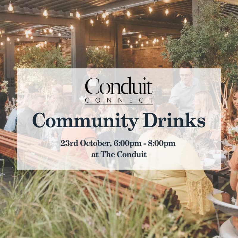 Cover Image for Conduit Connect Community Drinks