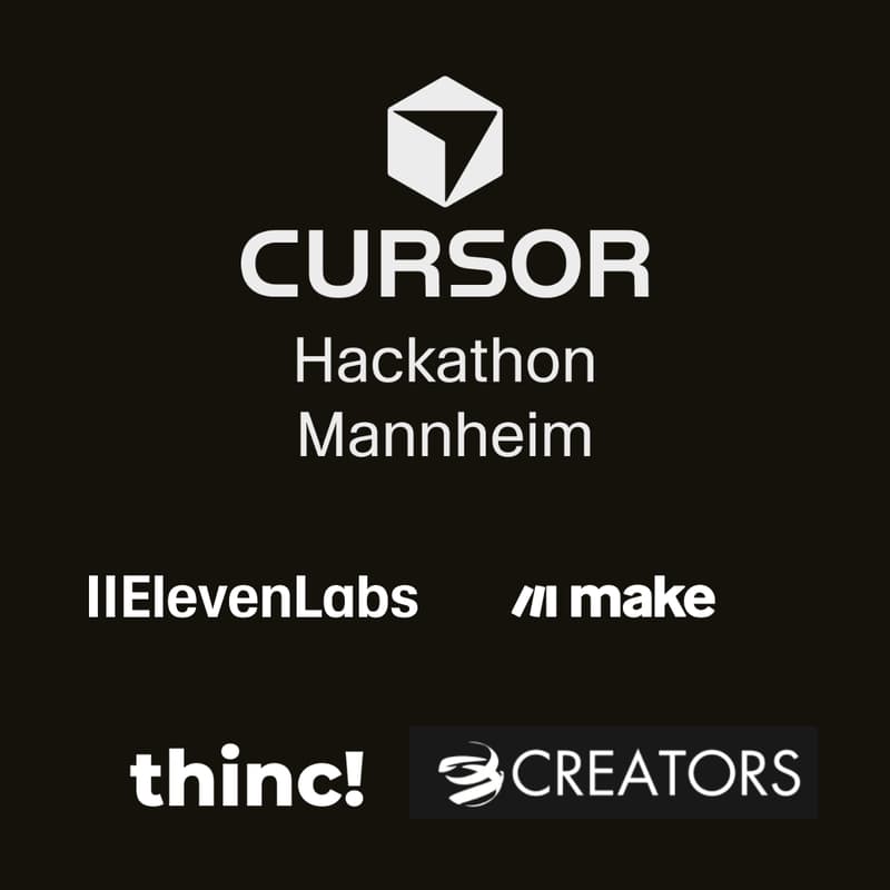 Cover Image for Cursor Hackathon Mannheim