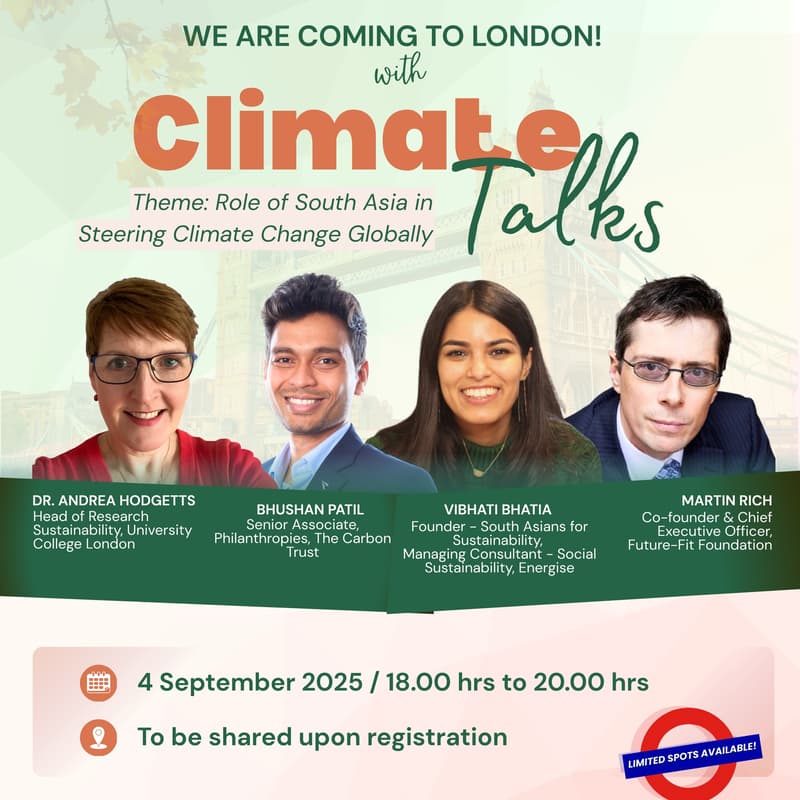 Cover Image for Climate Talks, London