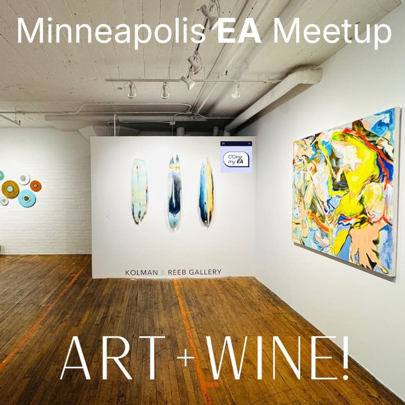 Cover Image for CCing my EA's first Minneapolis meetup: Art and Wine for Executive Assistants