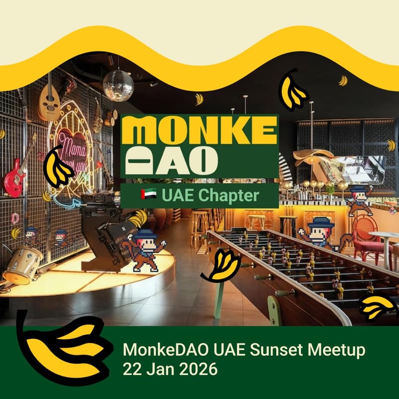 Cover Image for MonkeDAO UAE Sunset Meetup