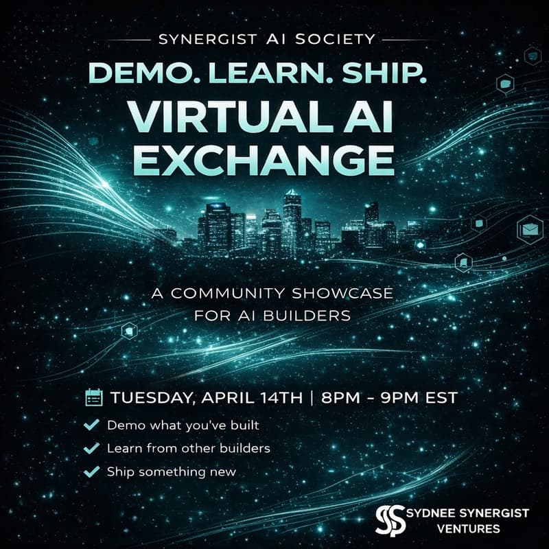 Cover Image for Demo. Learn. Ship - Virtual AI Exchange
