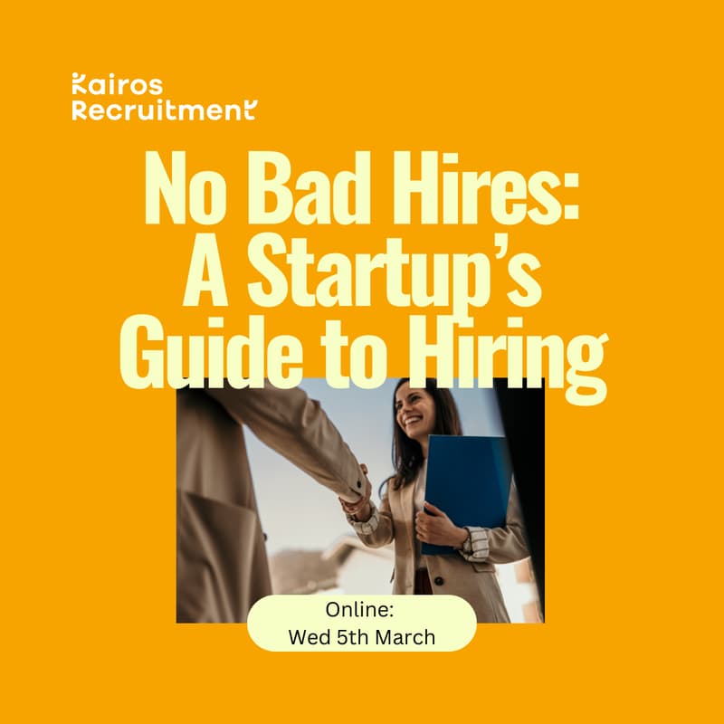 Cover Image for No Bad Hires: A Startup's Guide to Hiring