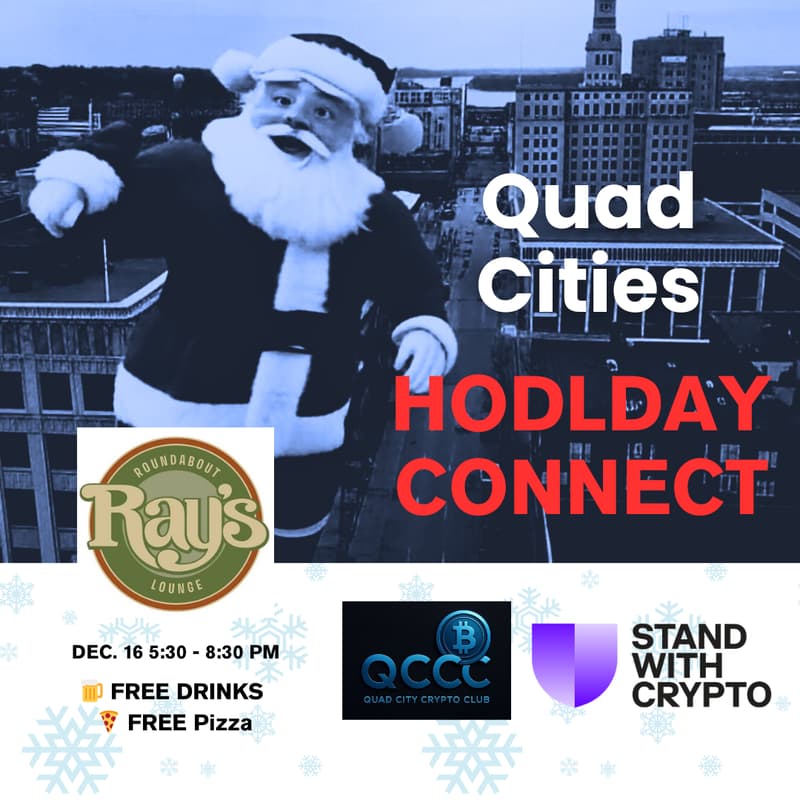 Cover Image for Quad Cities Hodlday Crypto Mixer