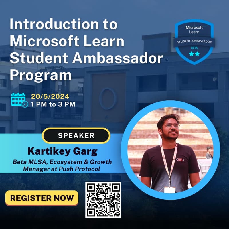 Cover Image for Introduction to Microsoft Learn Student Ambassador Program