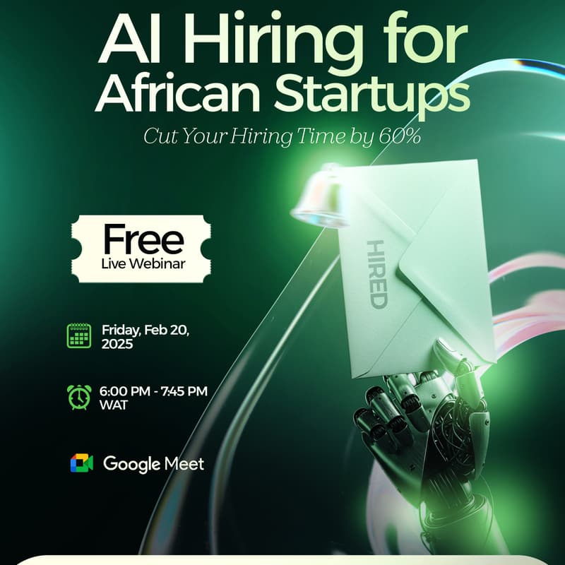 Cover Image for AI HIRING FOR AFRICAN STARTUPS