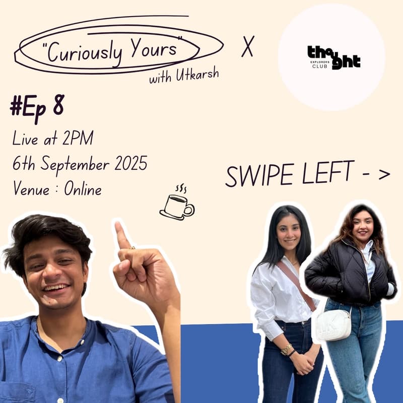 Cover Image for "Curiously Yours" with Utkarsh - Episode 8