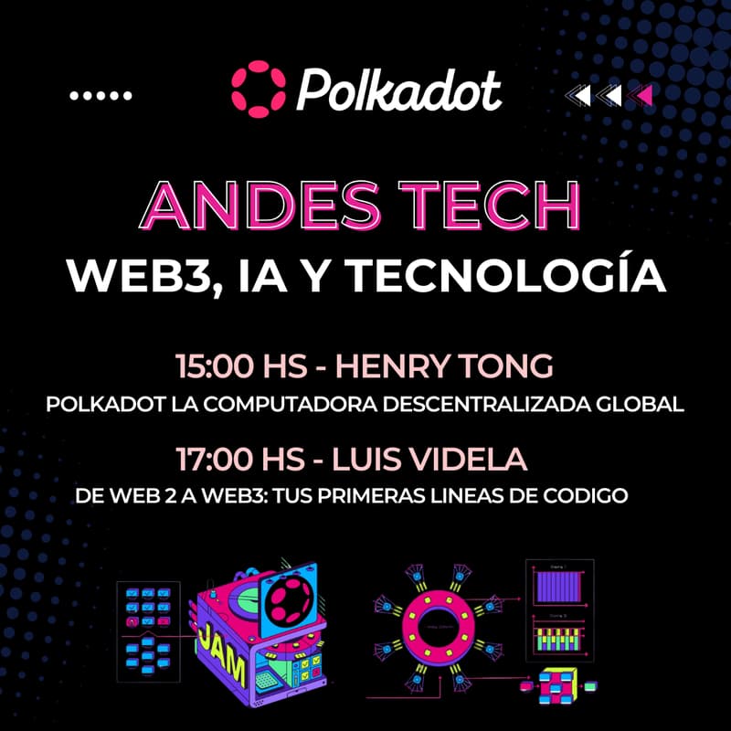 Cover Image for Polkadot en ANDES-TECH 🔥