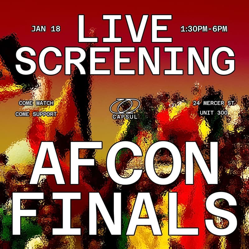 Cover Image for AFCON FINALS WATCH PARTY