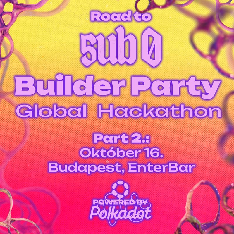 Cover Image for Road to Sub0: Builder Party - Budapest