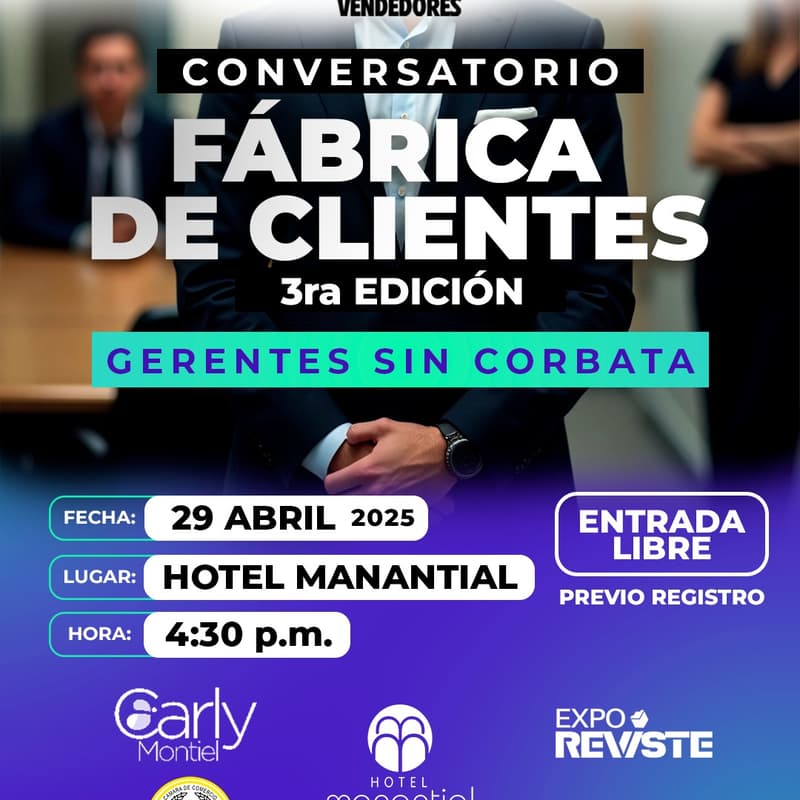 Foto de portada de Fabrica de Clientes: Gerentes sin Corbata