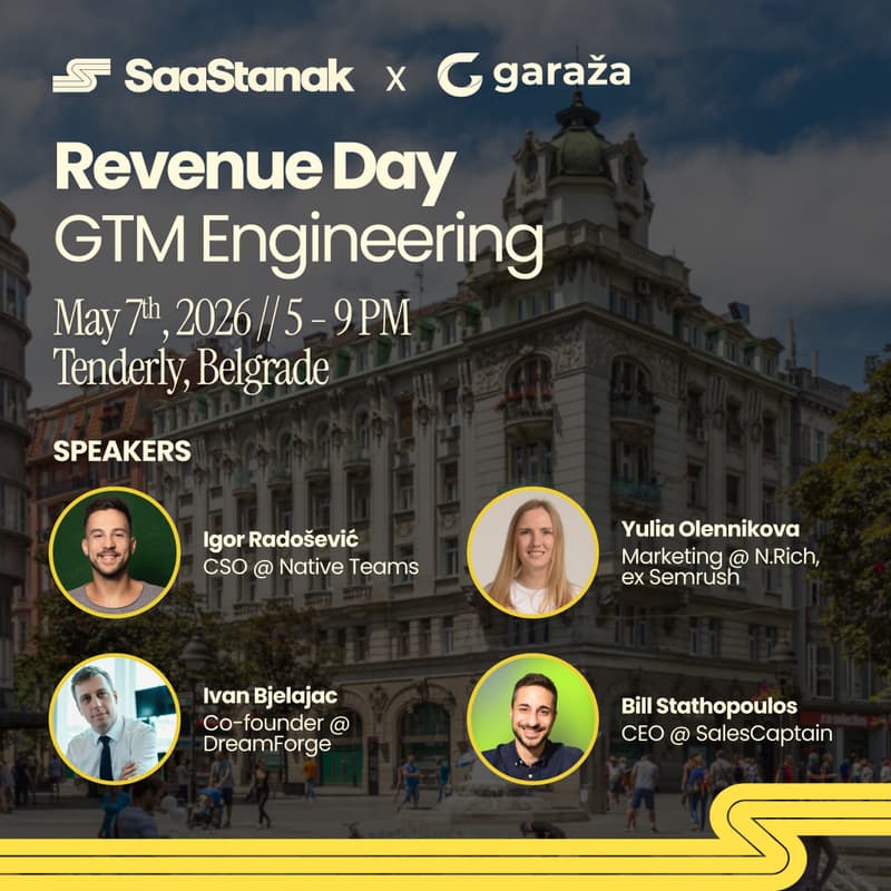 Cover Image for Belgrade Revenue Day #4: GTM Engineering 🇷🇸