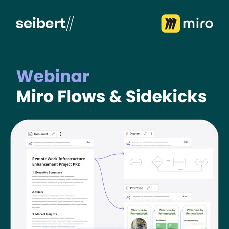 Cover Image for Webinar: Miro AI - Flows & Sidekicks