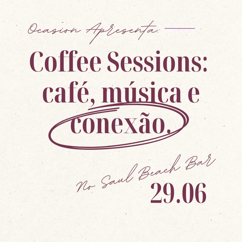 Imagem de capa para Coffee Sessions