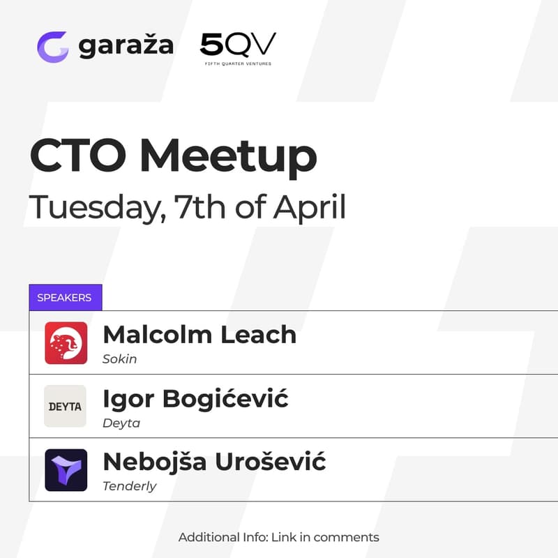 Cover Image for CTO Meetup w/ Sokin, Tenderly & Deyta