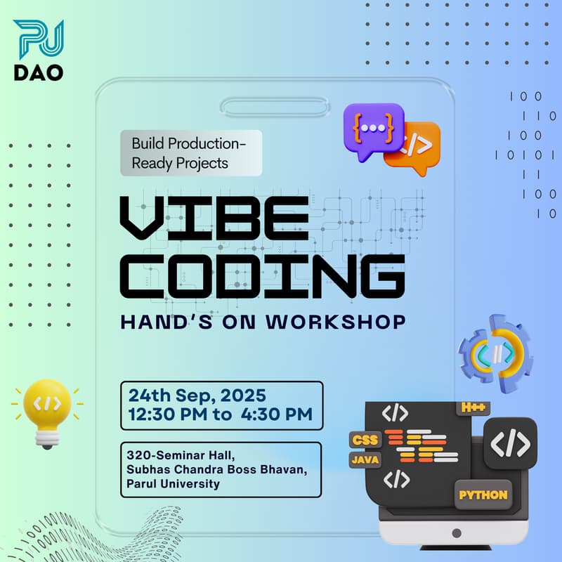 Cover Image for Vibe Coding Workshop
