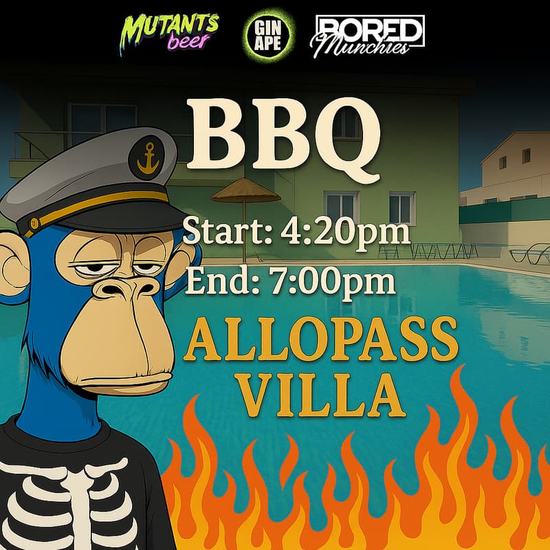 Cover Image for AlloPass Villa BBQ Pool Party