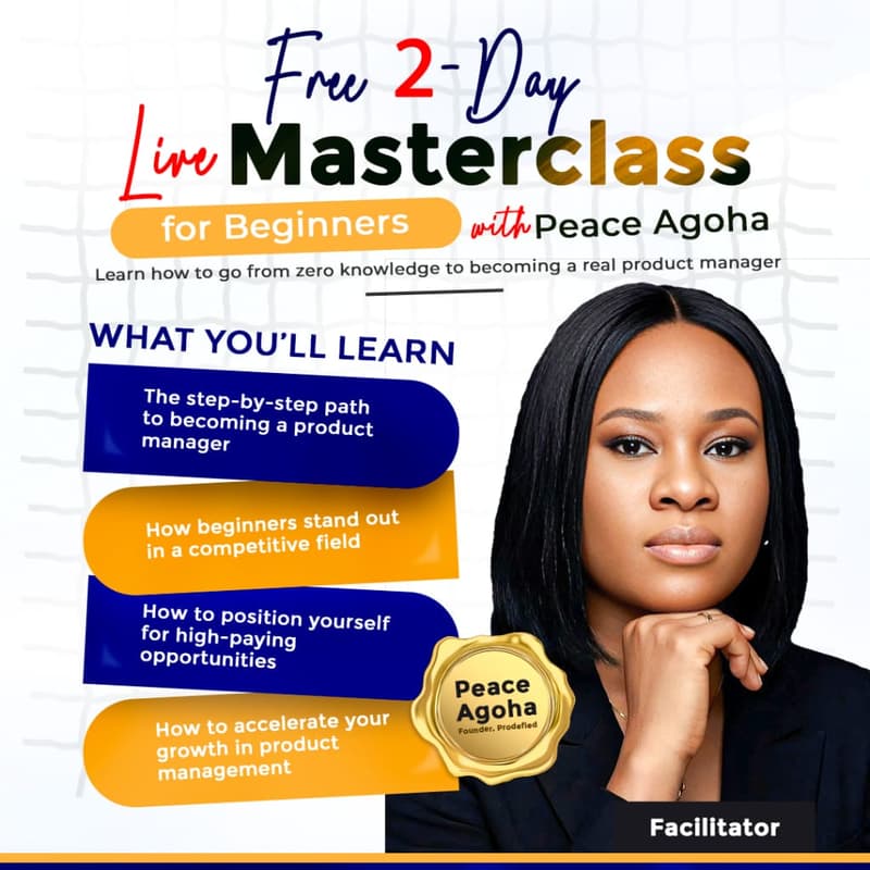 Cover Image for Break Into Product Management: A Free 2-Day Live Masterclass for Beginners