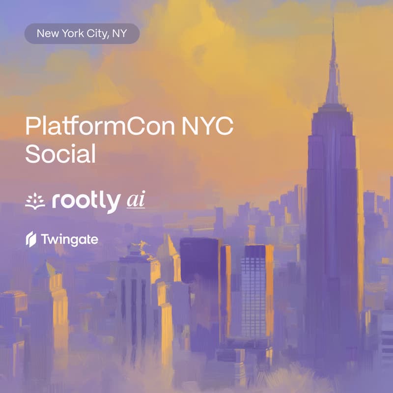 Cover Image for PlatformCon NYC Social w/ Rootly AI, Twingate, & More!