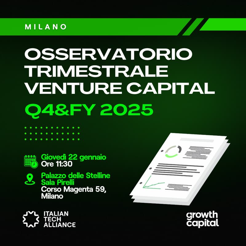 Cover Image for Osservatorio Trimestrale VC - Q4 & FY 2025 | Milano