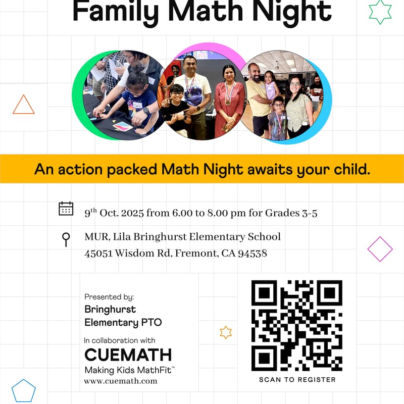 Cover Image for Family Math Night - Bringhurst (3-5)