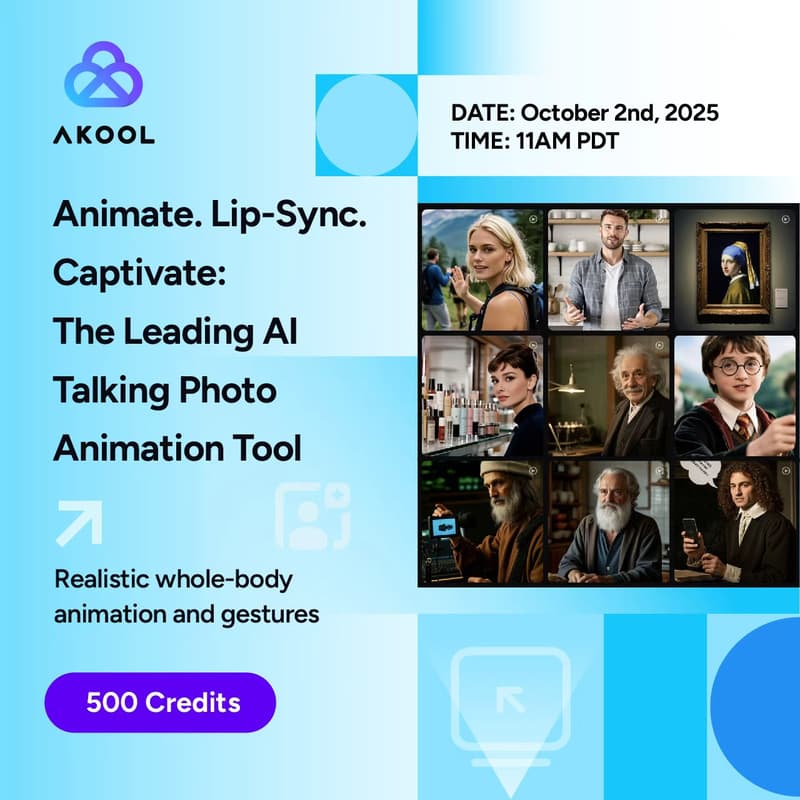 Cover Image for Lip-Sync. Captivate: The Leading AI Talking Photo Animation Tool