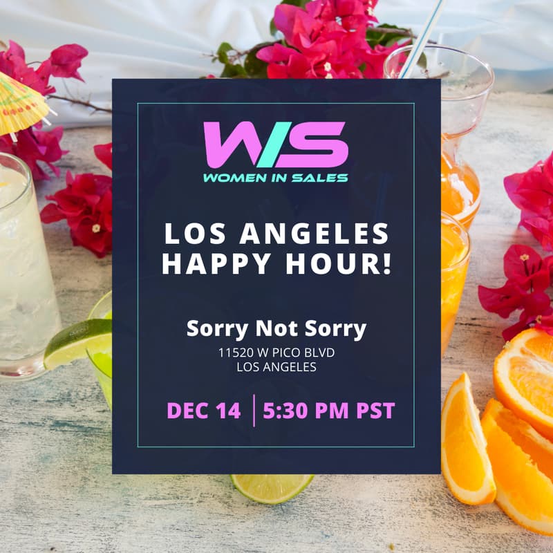 Cover Image for Los Angeles Women in Sales Happy Hour