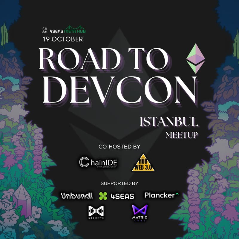 Cover Image for Road The Devcon İstanbul Meetup