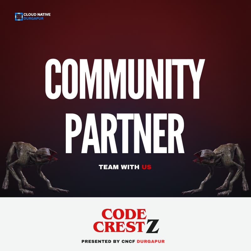 Be the Community Partner of Code CrestZ · Luma