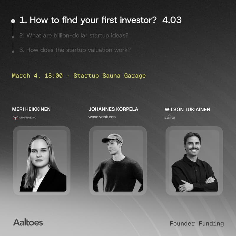 Cover Image for Founder Funding 1: How to find your first investor?