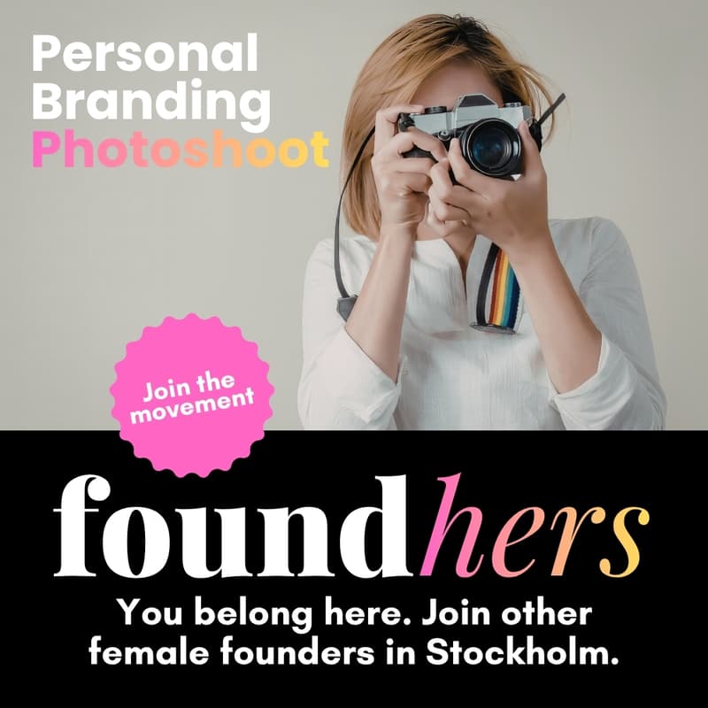 Cover Image for FoundHers Personal Branding Photoshoot with Mariia 📸