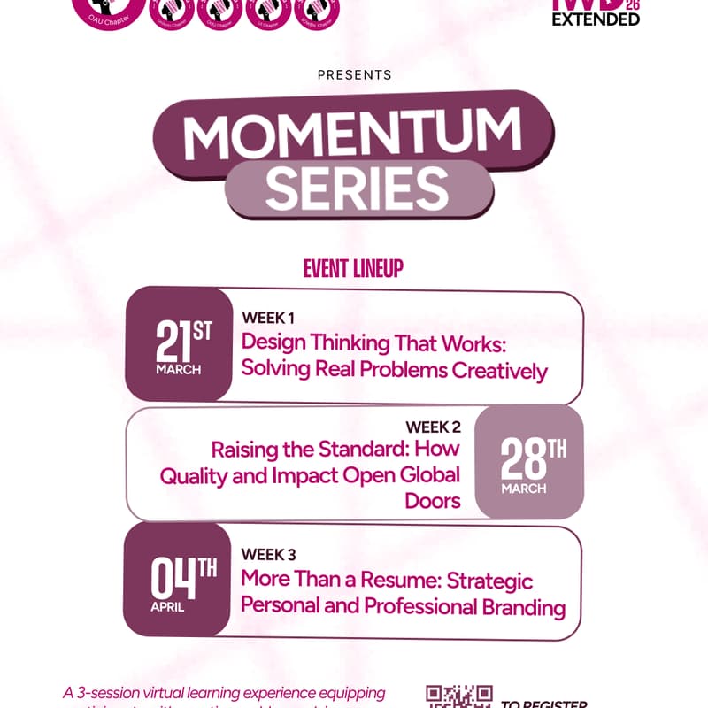 Cover Image for Momentum Series Episode 3- More Than a Resume: Strategic Personal and Professional Branding