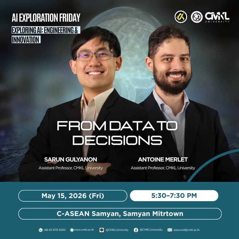 Cover Image for AI Exploration Friday – May Session: From Data to Decisions