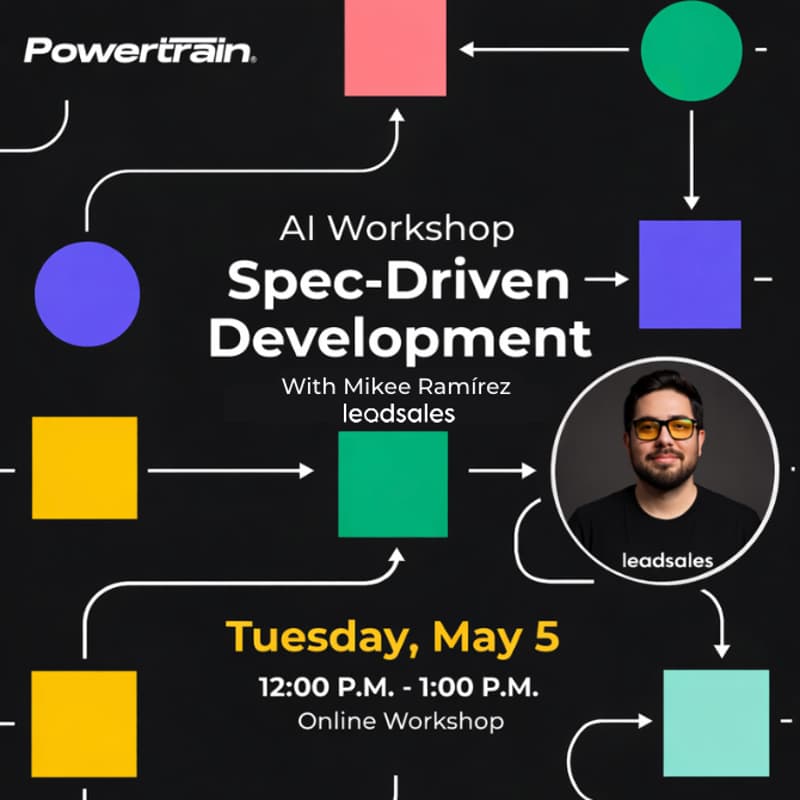Cover Image for Ai Workshop: Spec-Driven Development With Mikee Ramírez