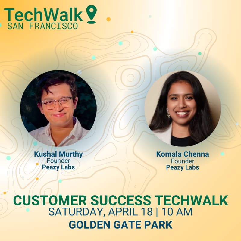 Cover Image for Customer Success TechWalk | San Francisco, 4/18
