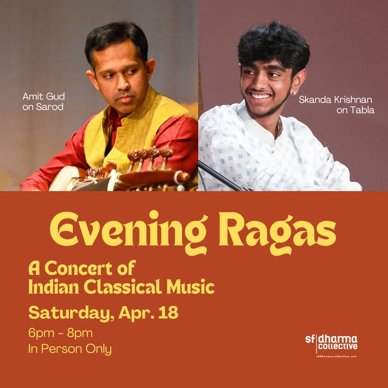 Cover Image for Evening Ragas: A Concert of Indian Classical Music