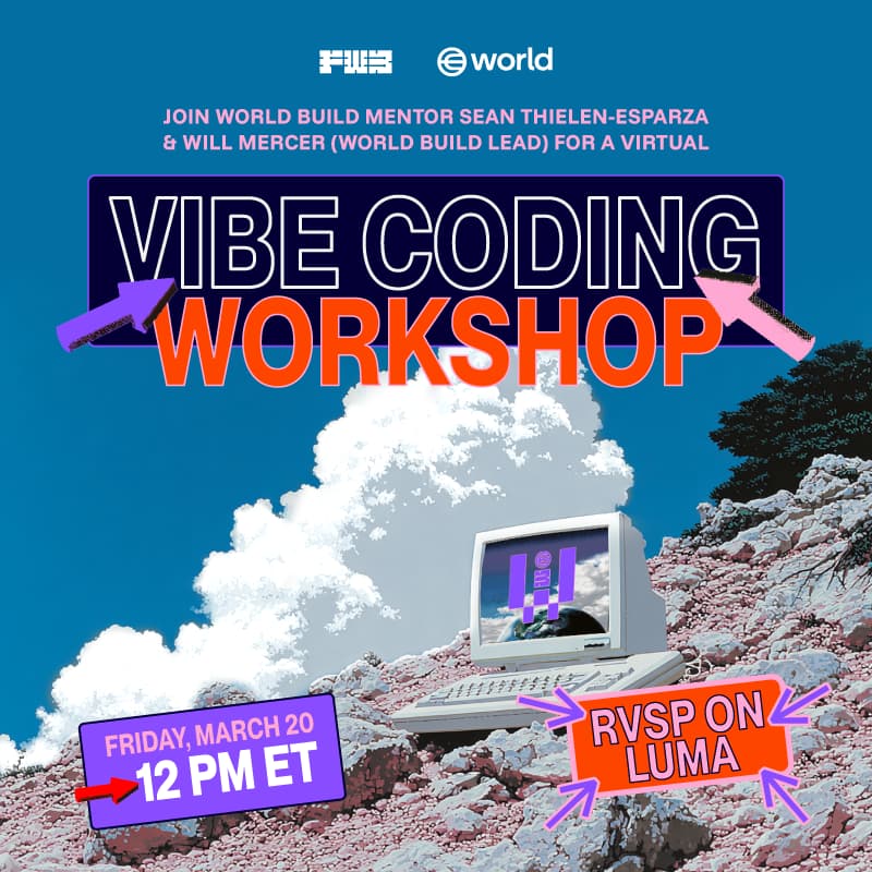 Cover Image for Vibe Coding on World Workshop