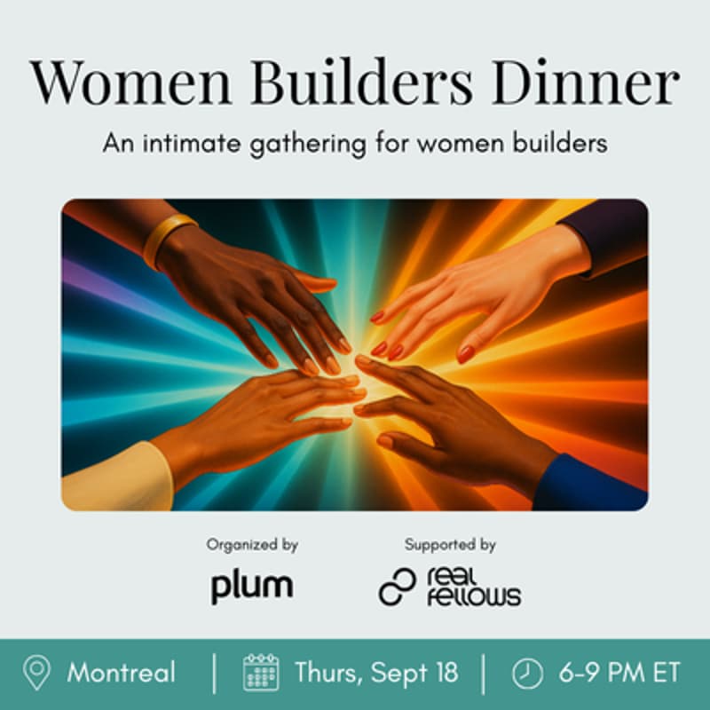 Cover Image for Women Builders Dinner Montreal