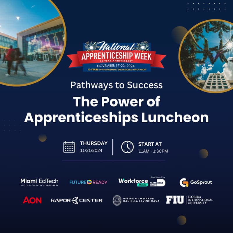 Cover Image for Pathways to Success: The Power of Apprenticeships Luncheon