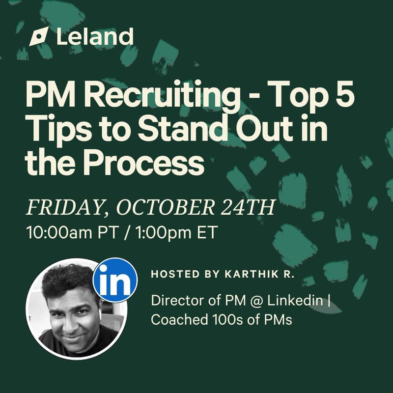 Cover Image for PM Recruiting - Top 5 Tips to Stand Out in the Process